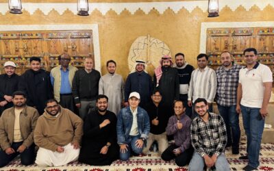 عشاء مع أعضاء الفريق